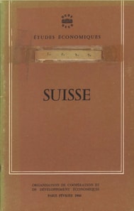 Etudes economiques de l'OCDE : Suisse 1966