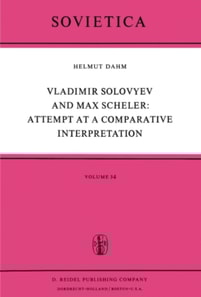 Vladimir Solovyev and Max Scheler: Attempt at a Comparative Interpretation