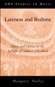 Lateness and Brahms