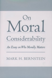 On Moral Considerability