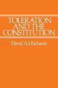 Toleration and the Constitution