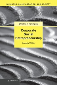 Corporate Social Entrepreneurship