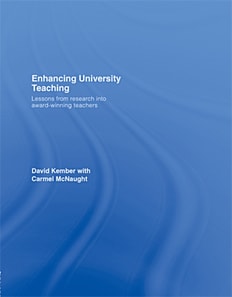 Enhancing University Teaching