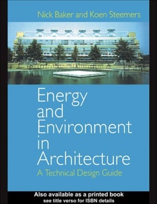 Energy and Environment in Architecture