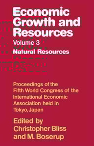 Economic Growth and Resources