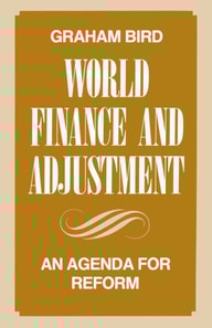 World Finance and Adjustment