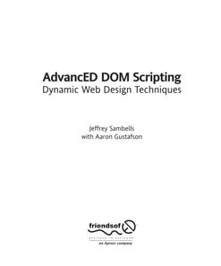 AdvancED DOM Scripting