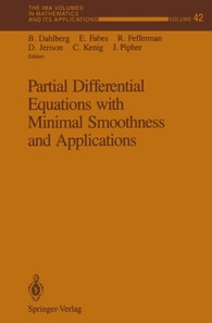 Partial Differential Equations with Minimal Smoothness and Applications