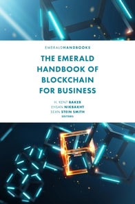 Emerald Handbook of Blockchain for Business