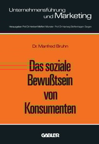 Das soziale Bewußtsein von Konsumenten