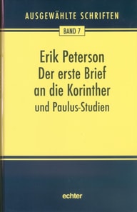 Der erste Brief an die Korinther und Paulus-Studien