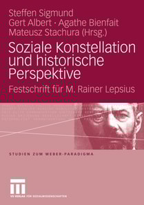 Soziale Konstellation und historische Perspektive