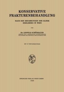 Konservative Frakturenbehandlung