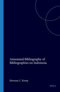 Annotated Bibliography of Bibliographies on Indonesia