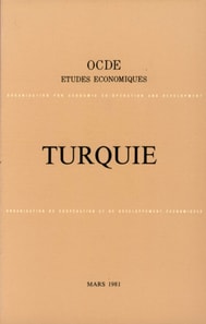 Etudes economiques de l'OCDE : Turquie 1981