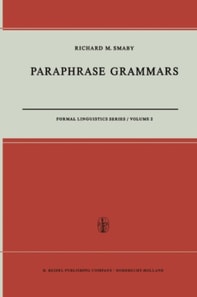 Paraphrase Grammars