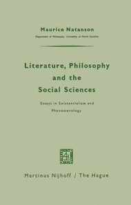 Literature, Philosophy, and the Social Sciences