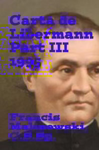 Carta de Libermann Part III 1995