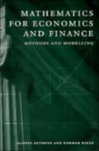 Mathematics for Economics and Finance