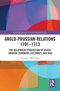 Anglo-Prussian Relations 1701-1713