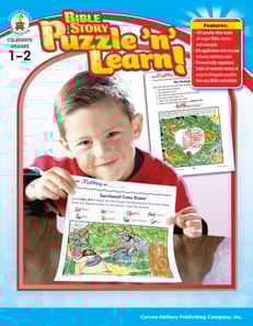 Bible Story Puzzle 'n' Learn!, Grades 1 - 2