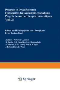 Progress in Drug Research / Fortschritte der Arzneimittelforschung / Progres des recherches pharmaceutiques