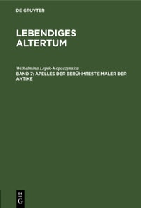 Apelles der beruhmteste Maler der Antike