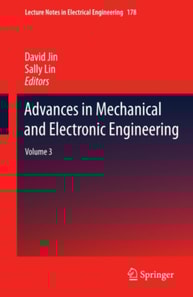 Advances in Mechanical and Electronic Engineering