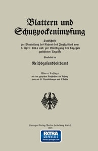 Blattern und Schutzpockenimpfung