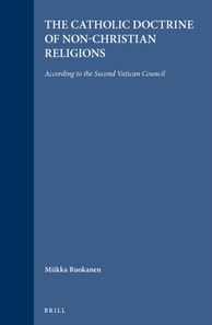 Catholic Doctrine of Non-Christian Religions