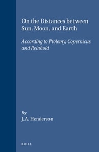 On the Distances between Sun, Moon, and Earth