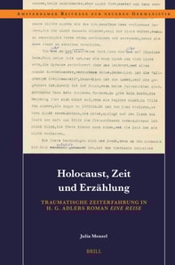 Holocaust, Zeit und Erzahlung