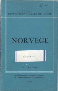 Etudes economiques de l'OCDE : Norvege 1963