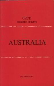 OECD Economic Surveys: Australia 1972