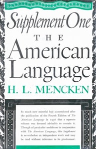 American Language Supplement 1