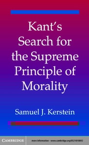 Kant's Search for the Supreme Principle of Morality
