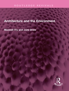 Architecture and the Environment