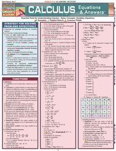 Calculus Equations & Answers