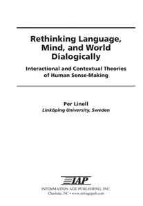 Rethinking Language, Mind, and World Dialogically