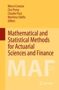 Mathematical and Statistical Methods for Actuarial Sciences and Finance