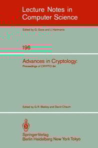 Advances in Cryptology