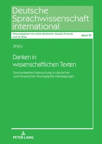 Danken in wissenschaftlichen Texten
