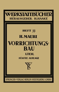 Der Vorrichtungsbau