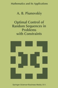 Optimal Control of Random Sequences in Problems with Constraints