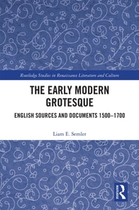 Early Modern Grotesque