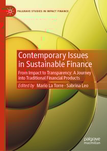 Contemporary Issues in Sustainable Finance