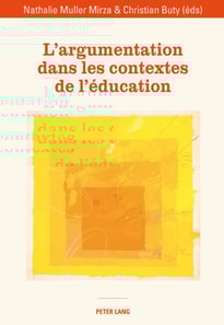 L’argumentation dans les contextes de l’éducation