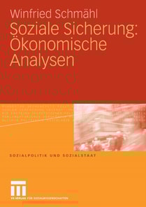 Soziale Sicherung: Ökonomische Analysen