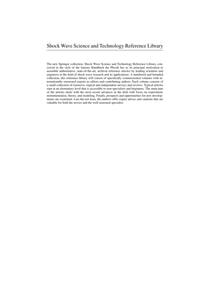 Shock Wave Science and Technology Reference Library, Vol. 2