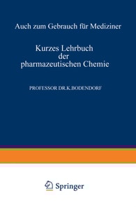 Kurzes Lehrbuch der Pharmazeutischen Chemie